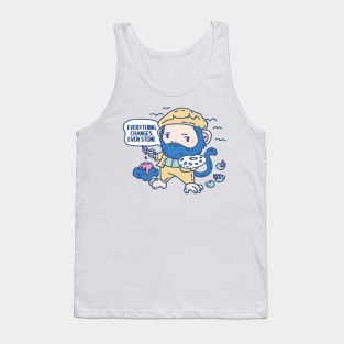 Funny Animal pun Claude Monket with quote Tank Top